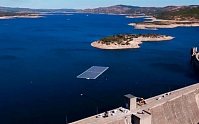 Первая гибридная ГЭС с солнечными панелями открылась в Португалии